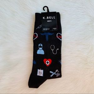 Men’s K. Bell Medical Themed Socks